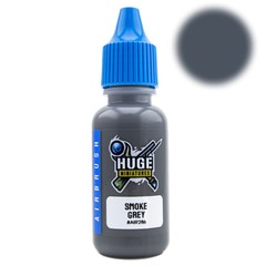Huge Miniatures Airbrush Paint, Smoke Grey Acrylic Model Color – 17ml Bottle