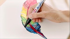 Waterproof Neon Pink Acrylic Paint Marker – Perfect for Creative Projects