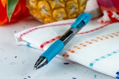 G2 Gel Pens Pack of 5 | Assorted Colors, 0.7mm Fine Point Smoothness