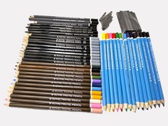 Assorted Royal Art Sketching Pencil Lot ~ Graphite, Charcoal, Pastel, Watercolor
