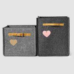 100Pcs Kraft Paper Gift Tags String 2.2 x 2.6 Inch Heart Shape Glittery Pink