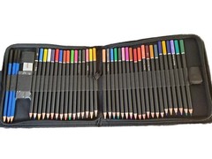 Orionstar Art Coloring Pencils 44piece set in pouch NEW