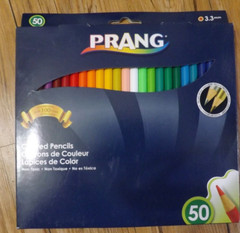 NEW SET OF 50 ct Prang Colored Pencils Assorted Colors