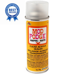 Mod Podge – 1469 Clear Acrylic Sealer, 12 ounce, 12 Ounce (Pack of 1), Matte