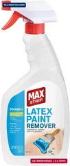 Max Strip Latex Paint Remover 22oz | Fast-Acting Water-Based Formula | Safely Re