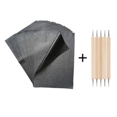 100 Sheets A4 Carbon Transfer Tracing Graphite Paper for Wood Carving Canvas B