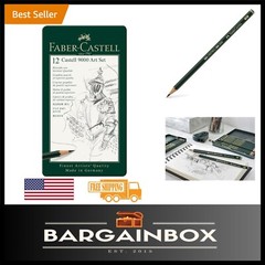 Graphite Sketch Pencil Set of 12 – 8B to 2H – Break-Resistant Design