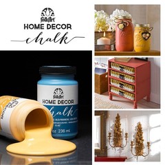 34165 Home Decor Chalk Furniture & Craft Paint in Assorted Colors, 8 ounce, Java