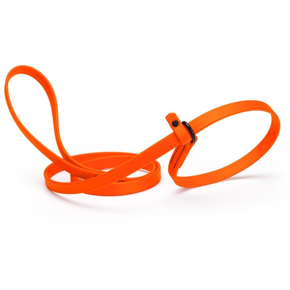 Dog Pet Waterproof Slip Lead – W5/8″ x L7′ – Hunter Orange