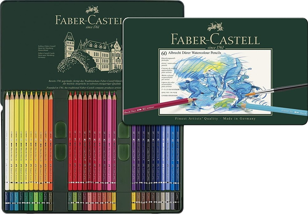 Albrecht Durer Watercolour Pencils Tin of 60 (18-117560)