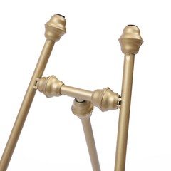2PCS Easel Stands Floor Mount Golden Wedding Easel Stand For Wedding Party