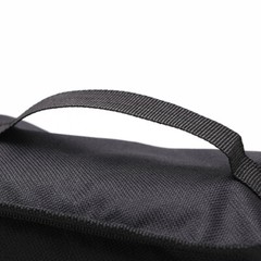 Pencil Bag Art Marker Pen Storage Bag Canvas Folding Square Pen Stationery Bag