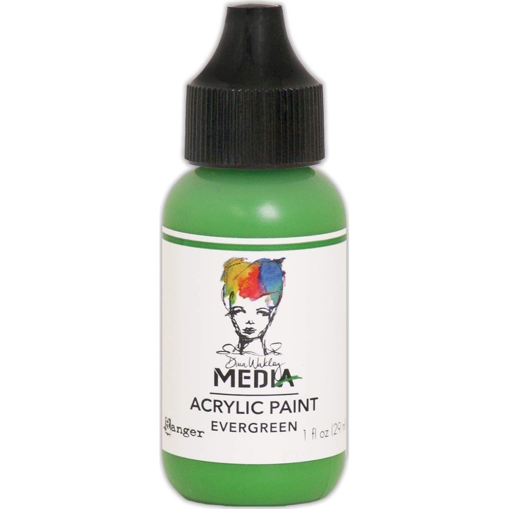 1oz Evergreen Heavy Body Acrylic Paint for Artists Students Crafters Tube