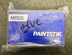 Markal Blue Paintstik Solid Paint Markers Part #082835 Original B Fluorescent D1