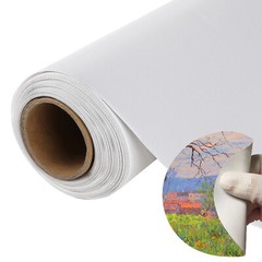 100’x36″ 290GSM Premium Polyester Canvas Roll Waterproof Matte for Inkjet Print