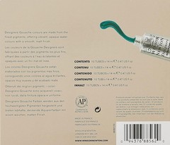 Designers’ Gouache Intro Set 10-Tube Paint, 14ml