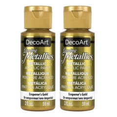 Dazzling Metallics Acrylic Paint 2 Oz Emperors Gold Art Supply Home Decor