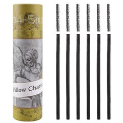 LOONENG Willow Charcoal Sticks, Natural 1 Count (Pack of 1), Black