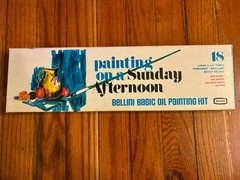 Vintage Bellini Oil Paint Colour Set Bocour Basic Painting Kit 18 Colors S-300