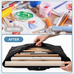 Art Portfolio Bag Nylon 18×24 Inch Waterproof Light Weight Carrying Case