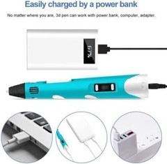 3D Printing Pen Set 3D Drawing Pen with Led Display 12 Color Filament Kid Gift