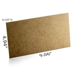 5â€x9â€ MDF Board for Crafts Medium Density Fiberboard Board 1/8 Inch Thick…