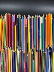 30 Laurentien + 160 Other Assorted Coloured Pencil Crayons Mixed Brands & Sizes