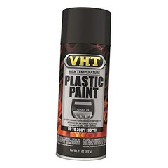 Duplicolor ESP820007 Black High Temperature Plastic Paint, 11. Fluid_Ounces