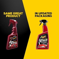 Meguiar’s Quik Detailer, Mist & Wipe Car Detailing Spray, Clear Light