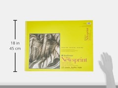 300 Series Newsprint Paper Pads Rough 120 PCS 18×24 Inch 3074181 Sketching