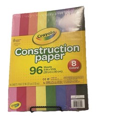 5 Crayola Construction Paper 8 Colors 96 Ct Bulk Teacher Supplies Back to School
