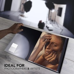 Itoya Original Art ProFolio 8.5×11 Black Portfolio Binder with