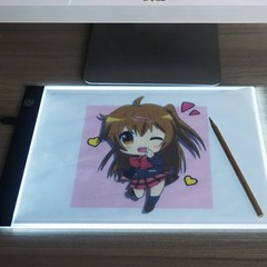 Ultra-thin A4 Size Portable USB LED Artcraft Tracing Light Box Copy Board Bright