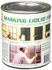Associated Paint H20 Masking Liquid 32 Fl Oz Clear Quart Painting Supplies