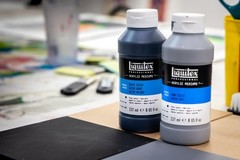 Professional Gesso Surface Prep Medium, 118ml (4-oz), Clear