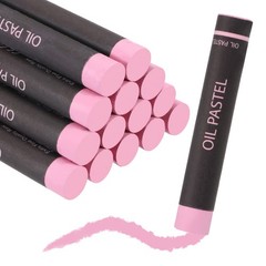 Soft Oil Pastels, Oil Pastel Crayons Blendable(Pink, Pack of 16)