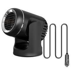 [Pack of 2] 12V 120W Portable Car Heater 2 In 1 Heating Cooling Fan Rotatable…