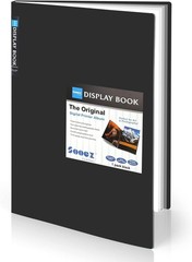 Sooez Art Portfolios 11″x14″, Large Portfolio 11×14″ w/ BLK Paper, Black