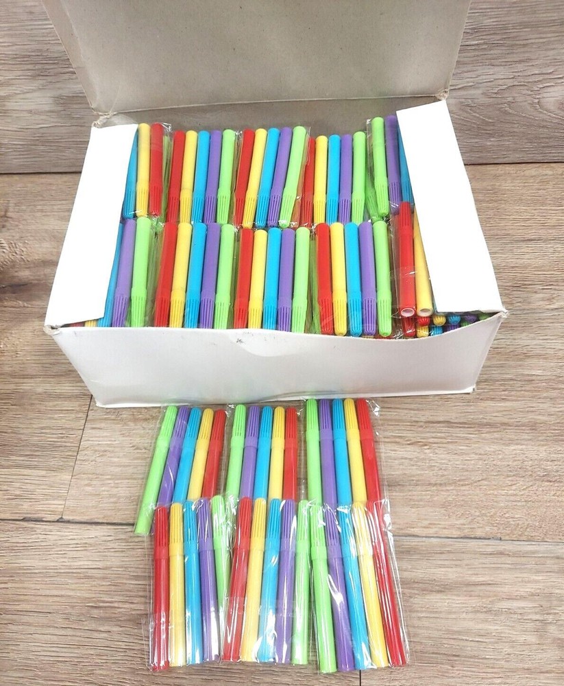 5 Color Markers Pack of 100 Birthday Holidays Party Kids Children Craft Gifts