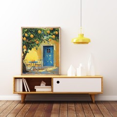 5DDIYART Lemon Fruit Paint by Numbers for Adults 16×20 inches, PB139-1