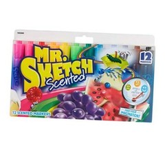 Sanford Watercolor Markers, Scented Assorted Colors, Set Of 12