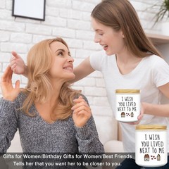 Homsolver Gifts for Women, Birthday Galentines Medium, White