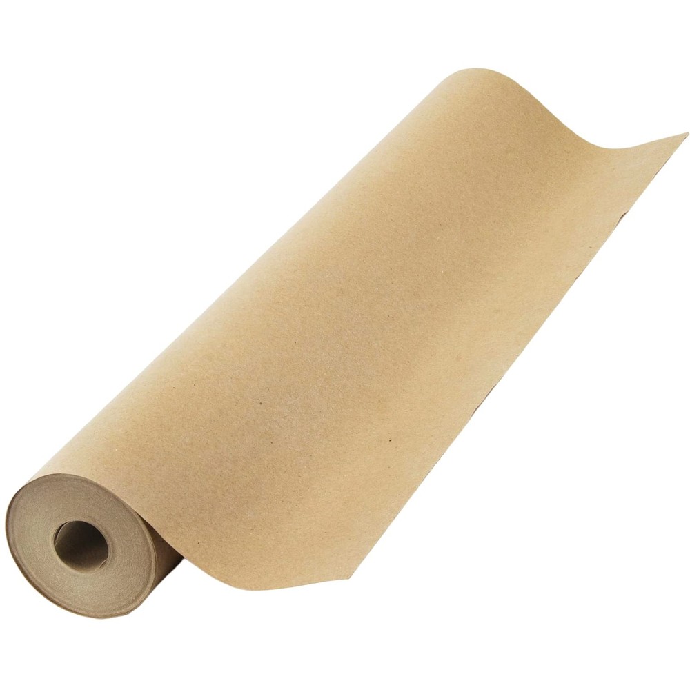 Brown Kraft Paper Roll 17.75” x 1200” (100ft) Made 1 Count (Pack of 1),
