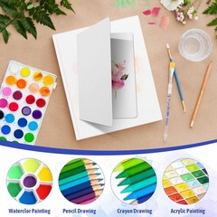 Watercolor Cards Envelopes 4×6 Inch 100% Cotton 140lb/300gsm Postcards 50 Sets