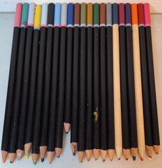 Assorted Lot Color Pencils , Misc. Brands