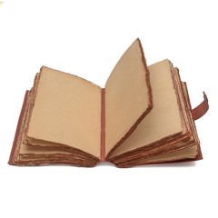 Leather Journal with Digital Print A5 Hardcover Writing Notebook for & Men, V…