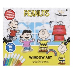 Peanuts Window Art Suncatcher Kit for – Paint Your Own Charlie Brown & Snoopy…
