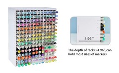 Marker Pen Organizer Holder for 180 Markers, Craft Art Rack for 180 Markers