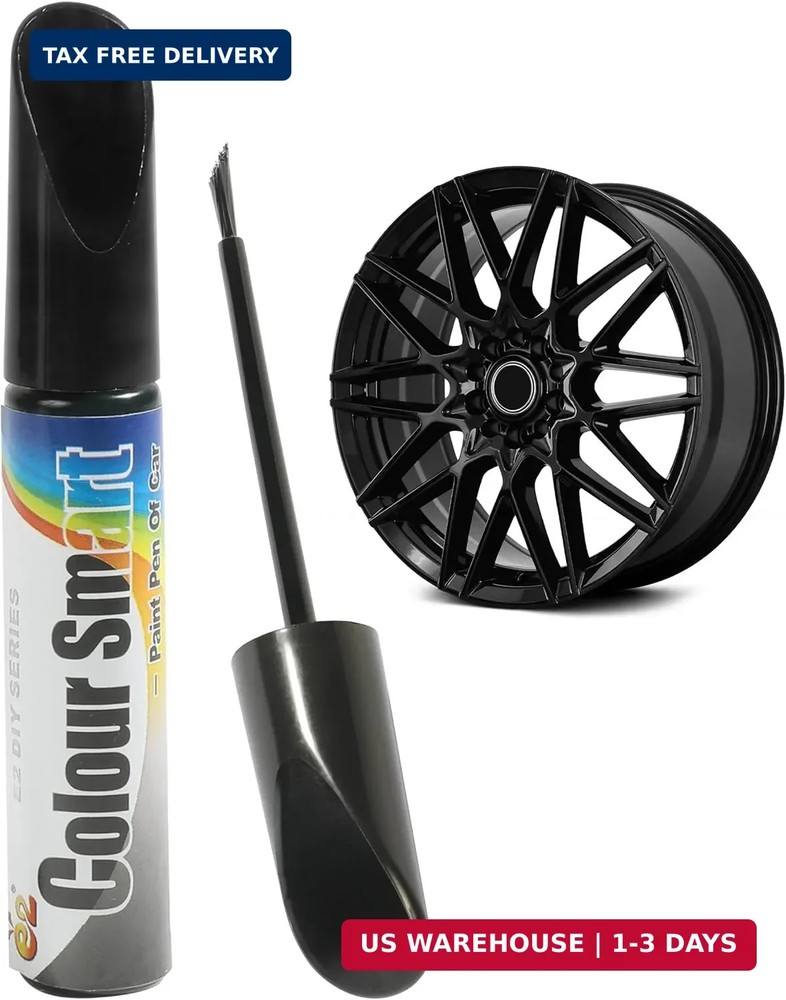 Black Touch-up Paint Pen for Car Scratch and Wheel Rim Repair