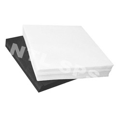 WHITE Test Print Pellons Squares 15×15″ screen printing screenprinting – Econo
